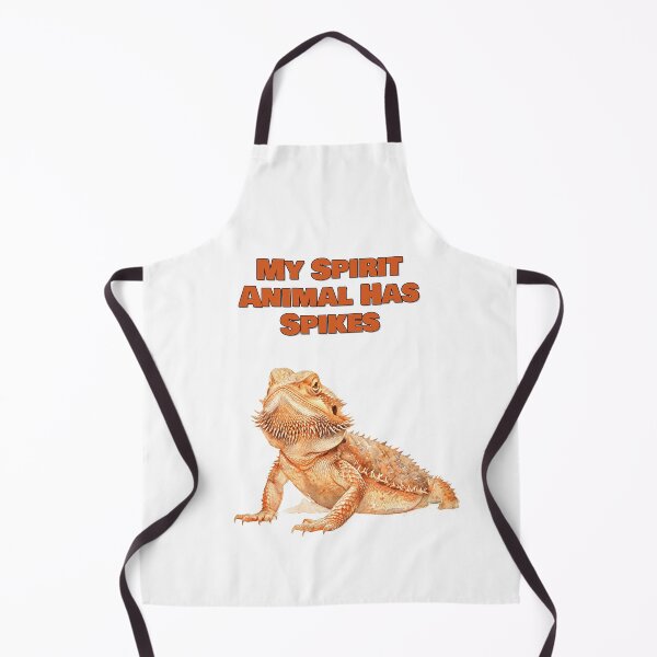 Item preview, My Spirit Animal Has Spikes Funny Bearded Dragon Design designed and sold by NatureUnleashed.
