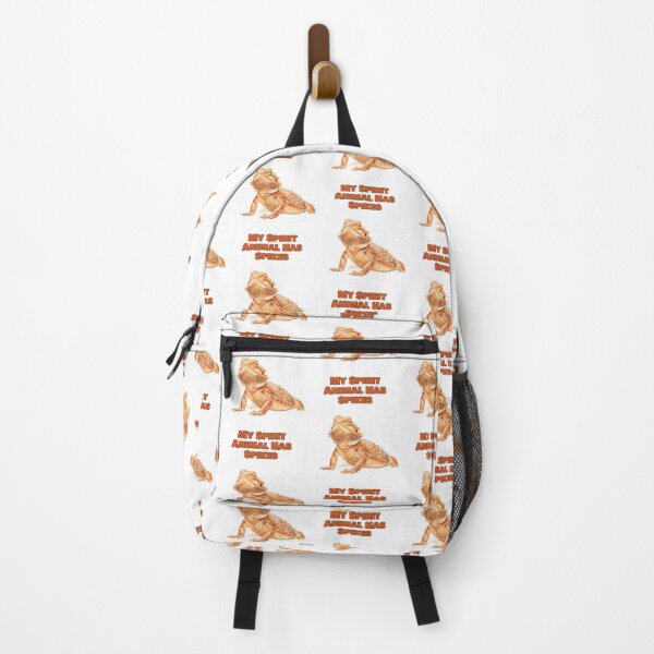 Item preview, My Spirit Animal Has Spikes Funny Bearded Dragon Design designed and sold by NatureUnleashed.