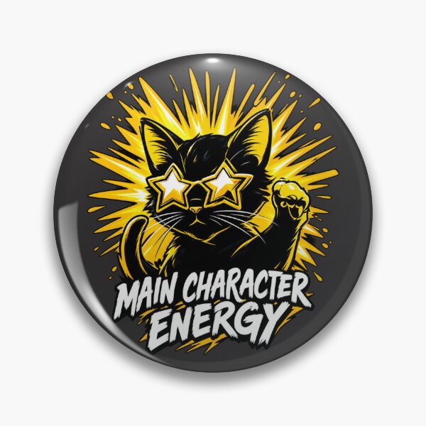 Item preview, Main Character Energy – Spotlight Cat designed and sold by Artiviose.