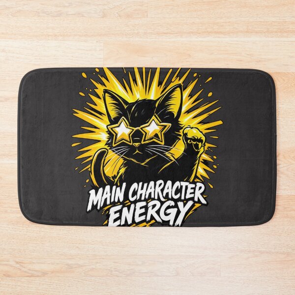 Item preview, Main Character Energy – Spotlight Cat designed and sold by Artiviose.