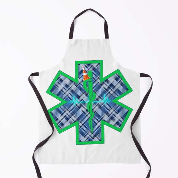 Item preview, Tartan Army Traffic Cone Miami Fire Rescue Star of Life designed and sold by FireEMSDesigns.