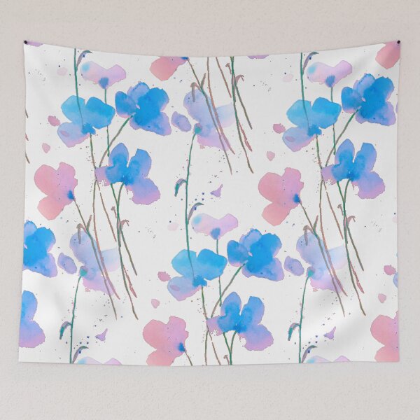 Item preview, Scattered Flowers Watercolour designed and sold by shannondoucette.