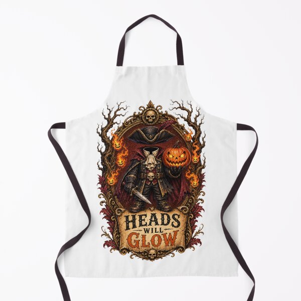 Item preview, Heads Will Glow - Gothic Headless Horseman Halloween designed and sold by Kromia.