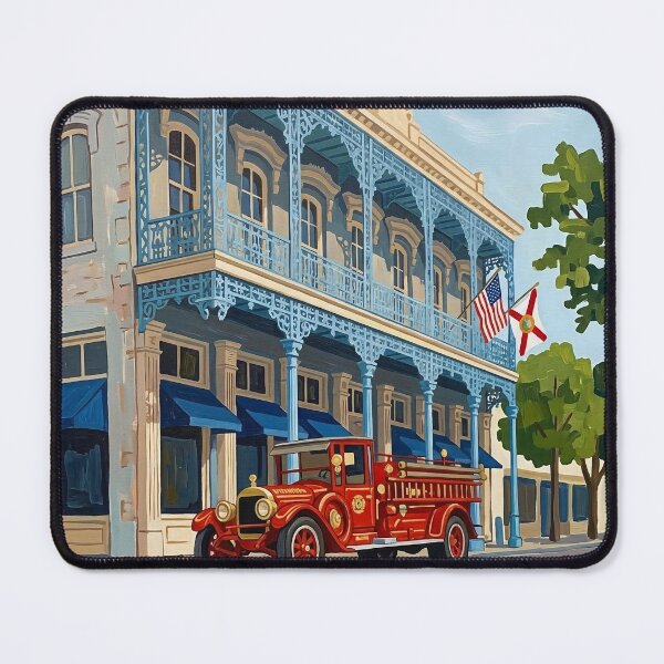 Item preview, Pensacola Acrylic Print | Florida Travel Poster | American designed and sold by POSTERIOCREW.