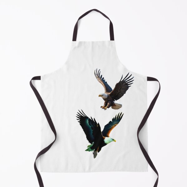Item preview, Two Majestic Flying Bald Eagles  designed and sold by LC&LCPlatform.