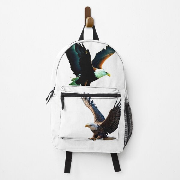 Item preview, Two Majestic Flying Bald Eagles  designed and sold by LC&LCPlatform.