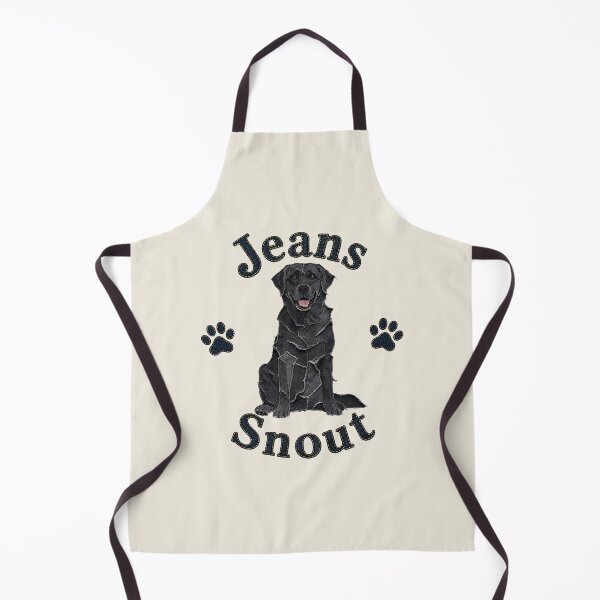 Item preview, Black Labrador Retriever Denim Patch Art designed and sold by JeanSnout.