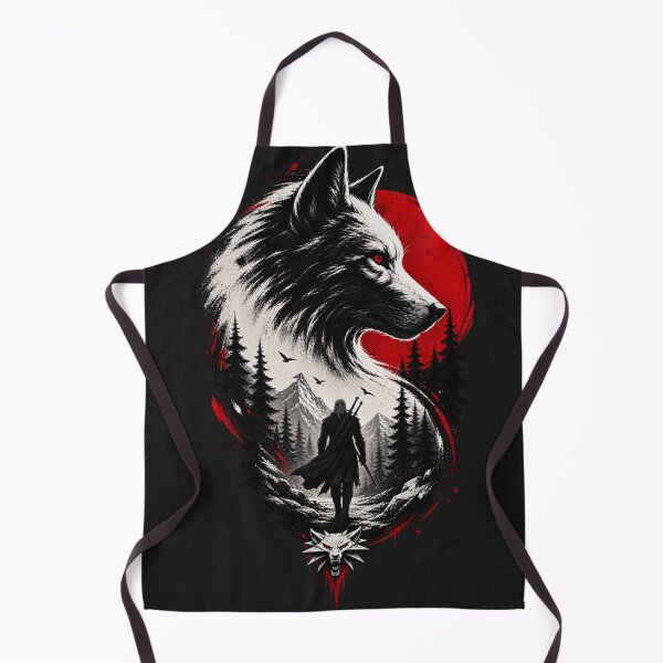 Item preview, Crimson Moon – Lone Wolf Wanderer designed and sold by AndGarciart.