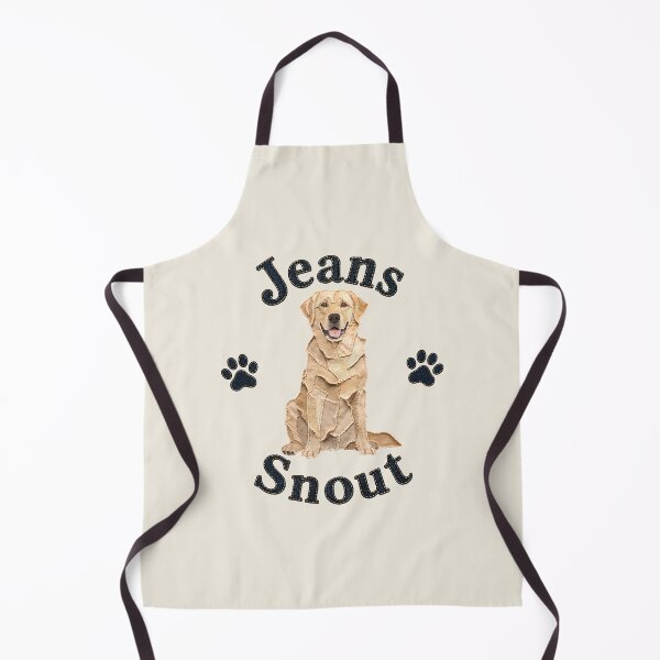 Item preview, Yellow Labrador Retriever Denim Patch Art designed and sold by JeanSnout.