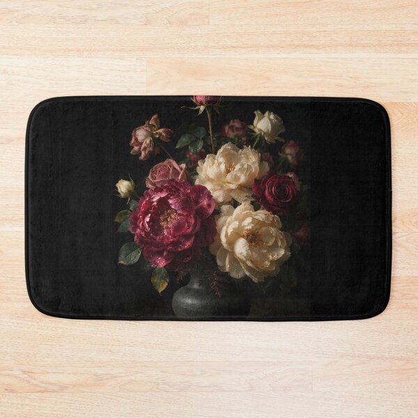 Item preview, Dark Floral Still Life Peonies and Roses designed and sold by Lineer22.