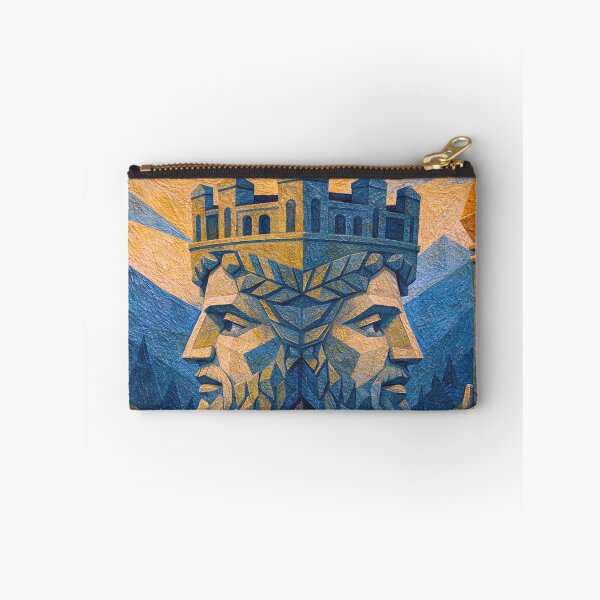 Item preview, Janus – God of Doors and Transitions Painting designed and sold by GalleryKauffeld.
