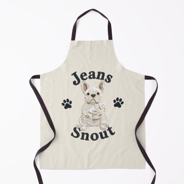 Item preview, Cream French Bulldog Denim Patch Art designed and sold by JeanSnout.