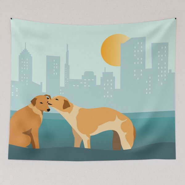 Item preview, Two City Dogs designed and sold by monicabianca.