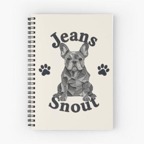 Item preview, Gray French Bulldog Denim Patch Art designed and sold by JeanSnout.