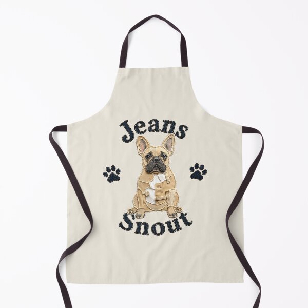 Item preview, Fawn French Bulldog Denim Patch Art designed and sold by JeanSnout.