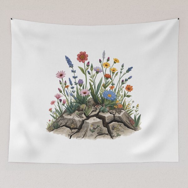 Item preview, Growing Through the Cracks designed and sold by catcurio.