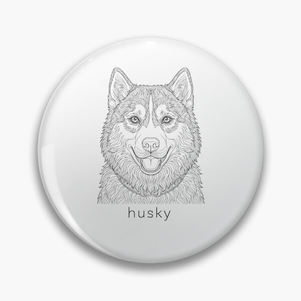 Item preview, Husky Line Art designed and sold by SUP-R-Ts.
