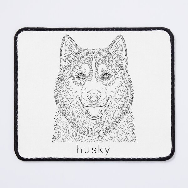 Item preview, Husky Line Art designed and sold by SUP-R-Ts.
