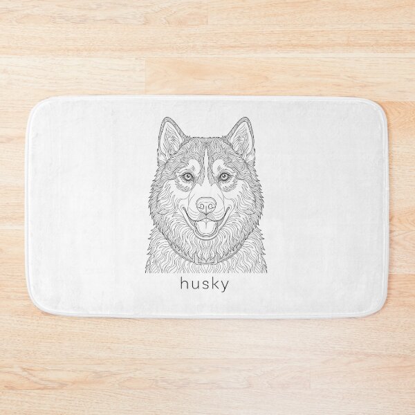 Item preview, Husky Line Art designed and sold by SUP-R-Ts.