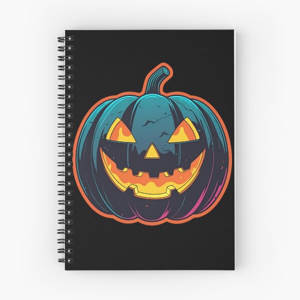 Item preview, Halloween Pumpkin Shirt – Neon Horror Style designed and sold by SVALANART.