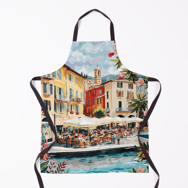 Artikelvorschau, Acrylglasbild „Riva del Garda“ | Italien-Reiseposter | Italienisch entworfen und verkauft von POSTERIOCREW.