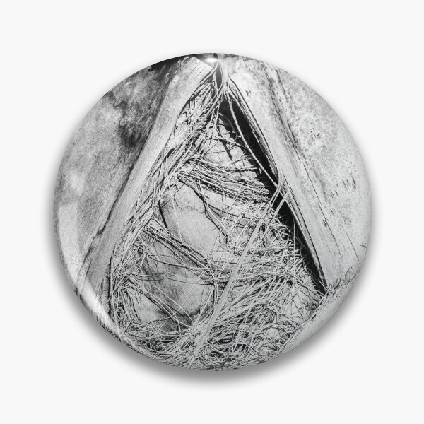 Item preview, Close-Up Black and White Photo of Textured Natural Palm Tree Trunk designed and sold by Nmallia.