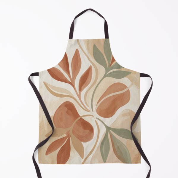 Item preview, Desert Botanical Forms Terracotta and Sage Abstract Art designed and sold by Zaramodo.