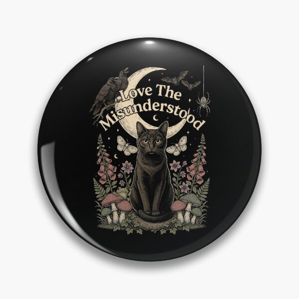 Item preview, Love The Misunderstood Bat Raven Cat Spider Frog designed and sold by Redgiant87x.