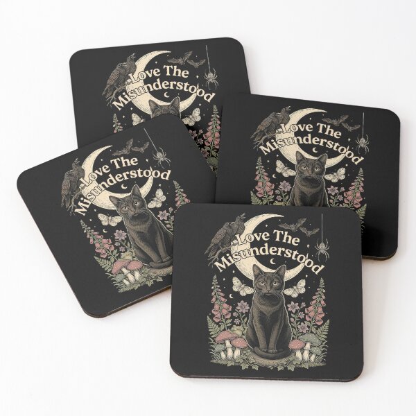 Item preview, Love The Misunderstood Bat Raven Cat Spider Frog designed and sold by Redgiant87x.