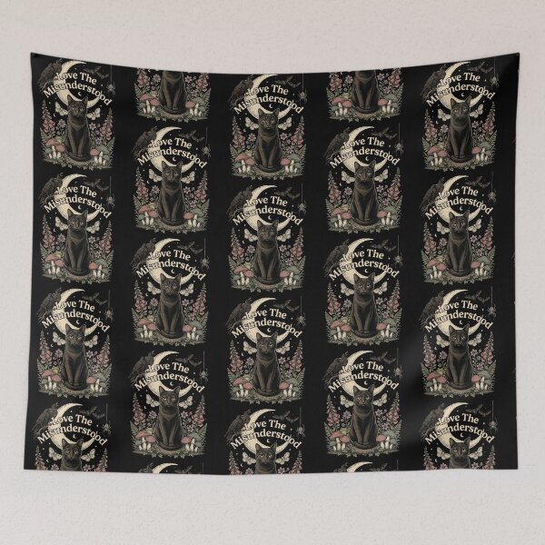 Item preview, Love The Misunderstood Bat Raven Cat Spider Frog designed and sold by Redgiant87x.