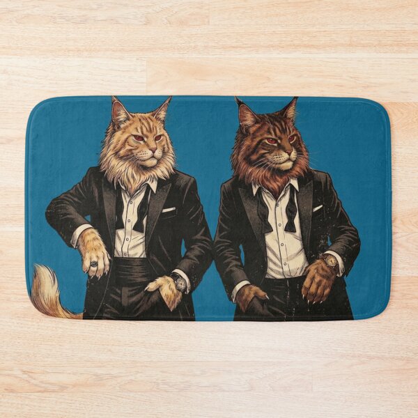 Item preview, Maine Coon Cats. Keep Your Distance. designed and sold by Animal Cosmic Society.