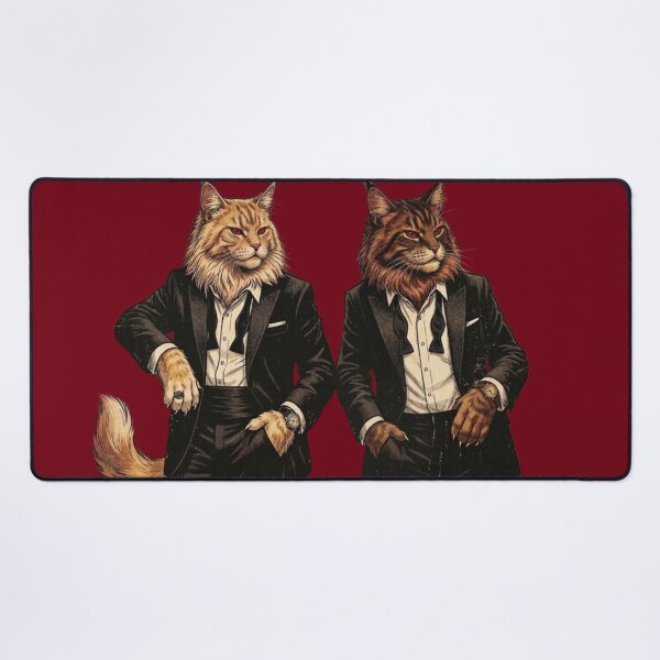 Item preview, Maine Coon Cats. Keep Your Distance. designed and sold by Animal Cosmic Society.