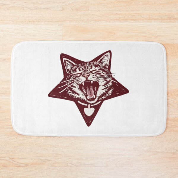 Item preview, Cute "cat yawning" star designed and sold by DhriegoStudio.