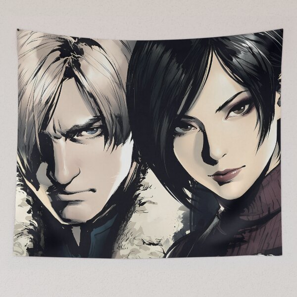 Item preview, Leon Kennedy & Ada Wong - 5 designed and sold by Infinite-Aspire.