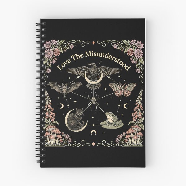 Item preview, Love The Misunderstood Bat Raven Cat Gothic Cottagecore designed and sold by Redgiant87x.