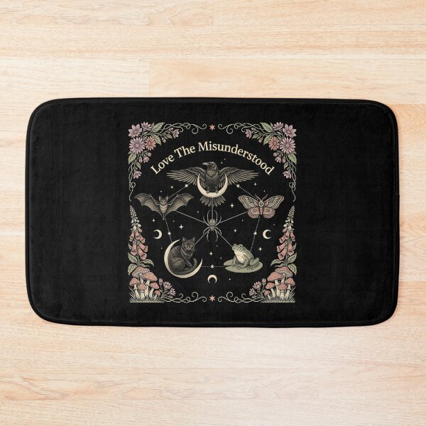 Item preview, Love The Misunderstood Bat Raven Cat Gothic Cottagecore designed and sold by Redgiant87x.