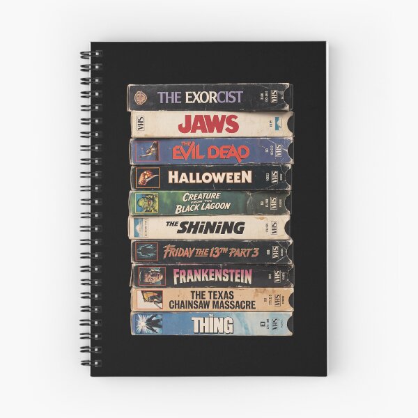 Item preview, Vintage Horror VHS Tape Stack Art designed and sold by The Mellonaire.