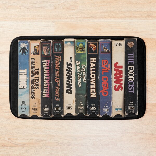 Item preview, Vintage Horror VHS Tape Stack Art designed and sold by The Mellonaire.