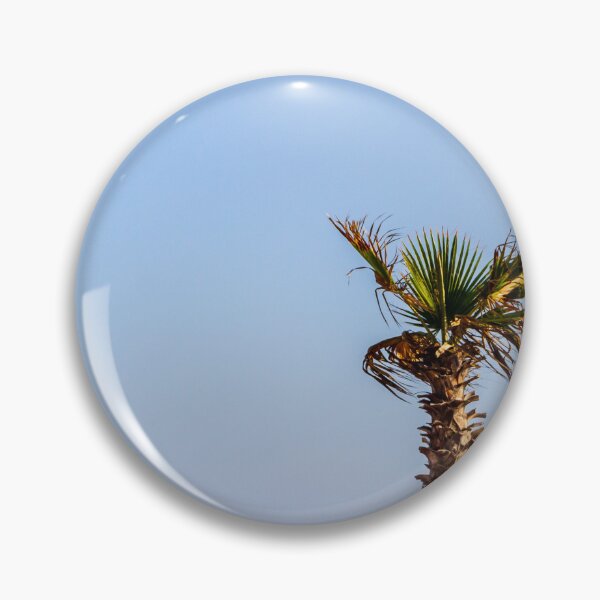 Item preview, Beautiful Palm Tree by the Ocean Under a Clear Blue Sky designed and sold by Nmallia.