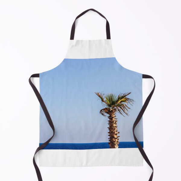 Item preview, Beautiful Palm Tree by the Ocean Under a Clear Blue Sky designed and sold by Nmallia.