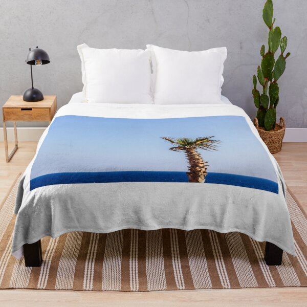 Item preview, Beautiful Palm Tree by the Ocean Under a Clear Blue Sky designed and sold by Nmallia.