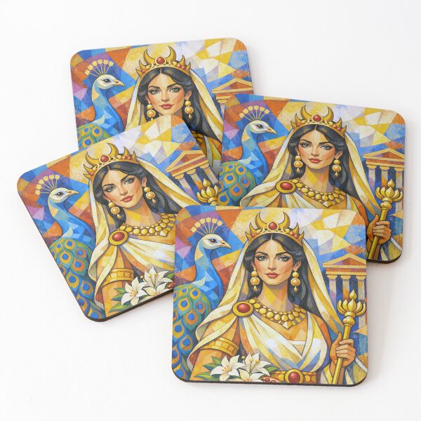 Item preview, Juno – Roman Queen of the Gods illustration designed and sold by GalleryKauffeld.