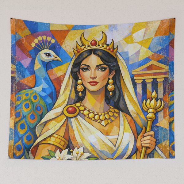 Item preview, Juno – Roman Queen of the Gods illustration designed and sold by GalleryKauffeld.