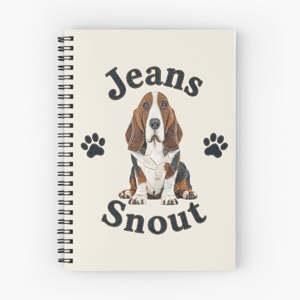 Item preview, Tricolor Basset Hound Denim Patch Art designed and sold by JeanSnout.