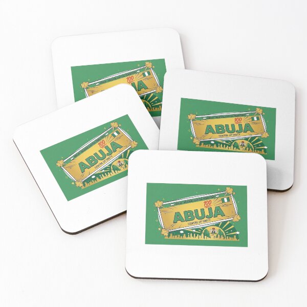 Item preview, Abuja Centre of Unity Nigerian License Plate designed and sold by Pleasant4Life.