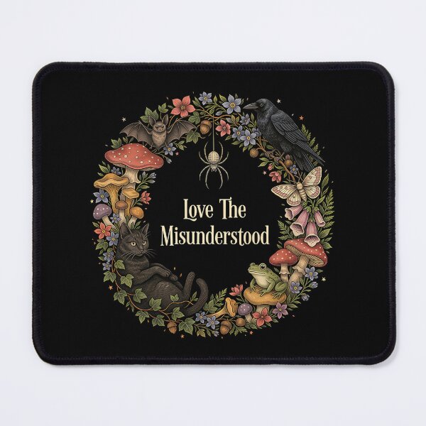 Item preview, Love The Misunderstood Bat Raven Cat Nocturnal Wild Animals designed and sold by Redgiant87x.