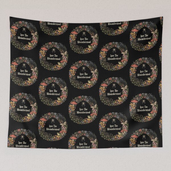 Item preview, Love The Misunderstood Bat Raven Cat Nocturnal Wild Animals designed and sold by Redgiant87x.