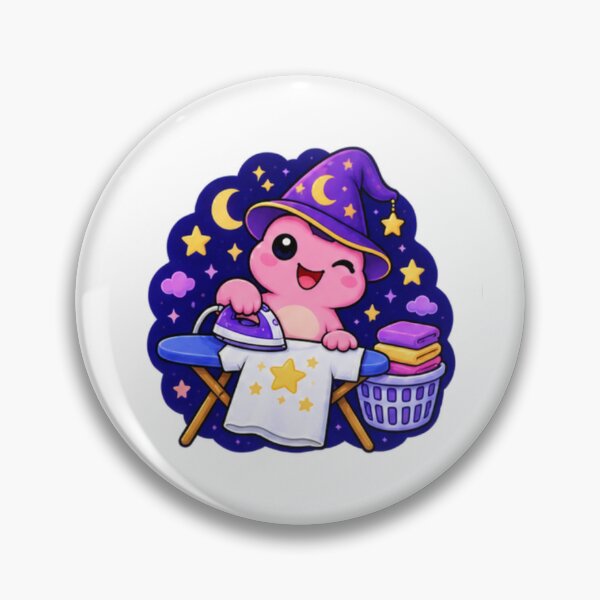 Item preview, Pink wizard frog designed and sold by BigfeetLittlepaws.