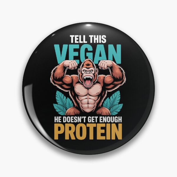 Item preview, TELL THIS VEGAN HE DOESN’T GET ENOUGH PROTEIN  designed and sold by jkrphoto.