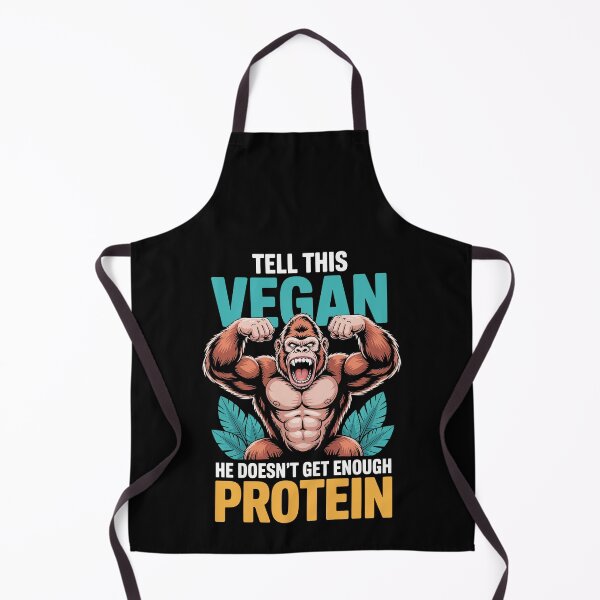 Item preview, TELL THIS VEGAN HE DOESN’T GET ENOUGH PROTEIN designed and sold by jkrphoto.
